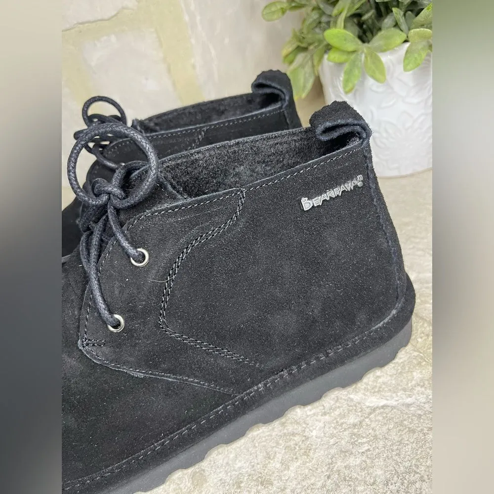 Bearpaw black skye booties sz 9 wide - Image 9
