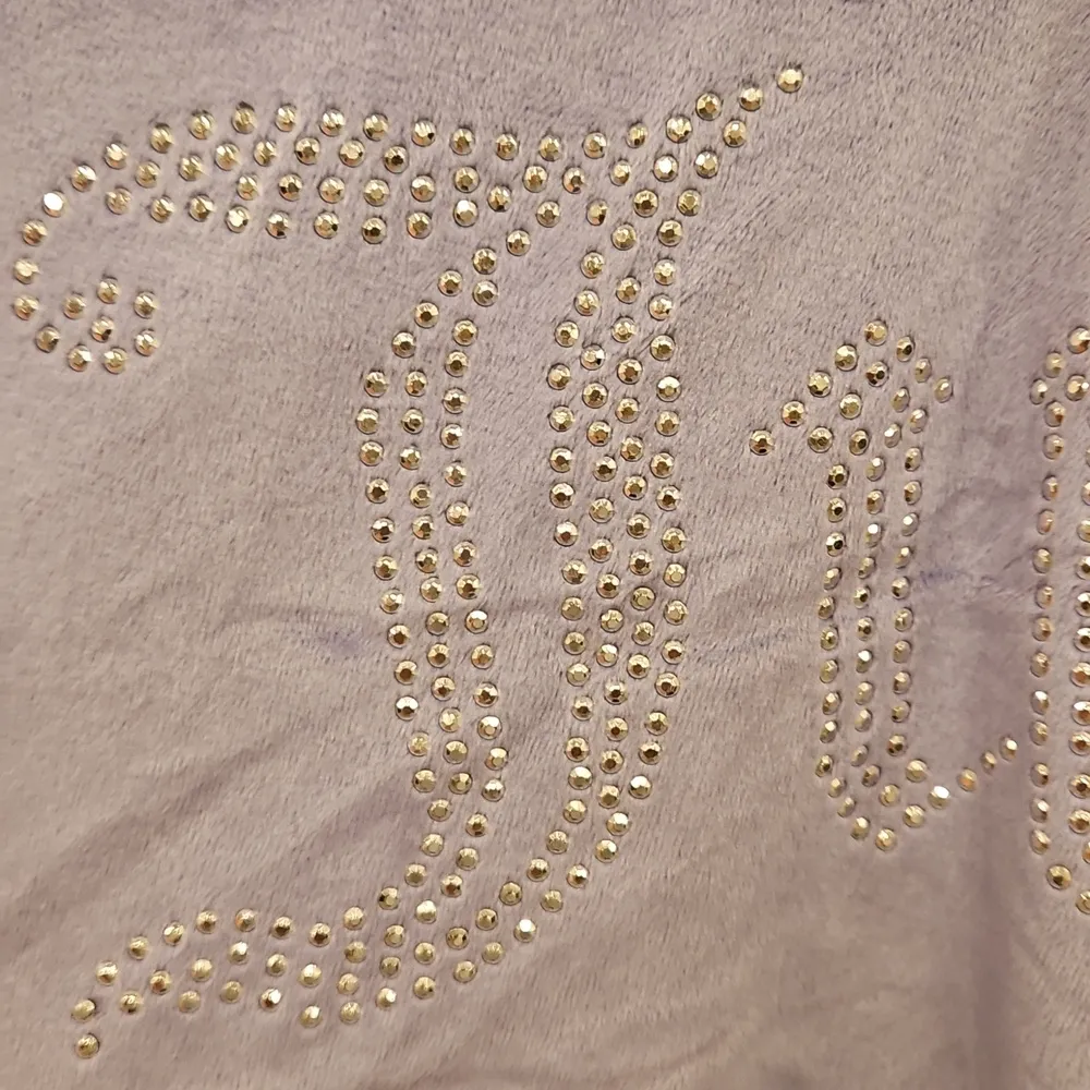 💕JUICY COUTURE💕 2 Pack Velour PJ Short Set 90s Black & Purple Bedazzled XL NWT - Image 3