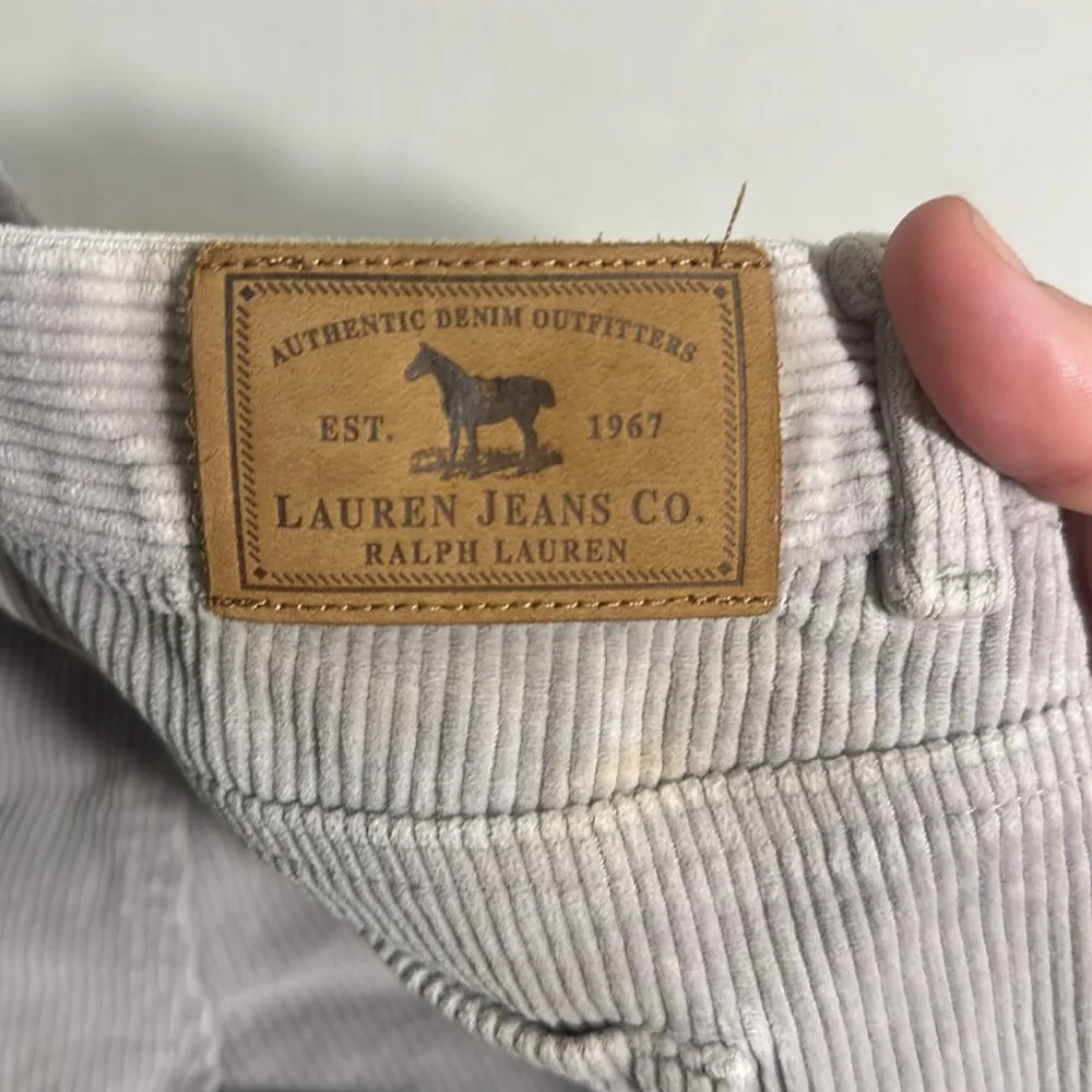 Ralph Lauren Jeans Co.‎ Womens 12 Regular Straight Leg Casual Corduroy Gray - Image 4