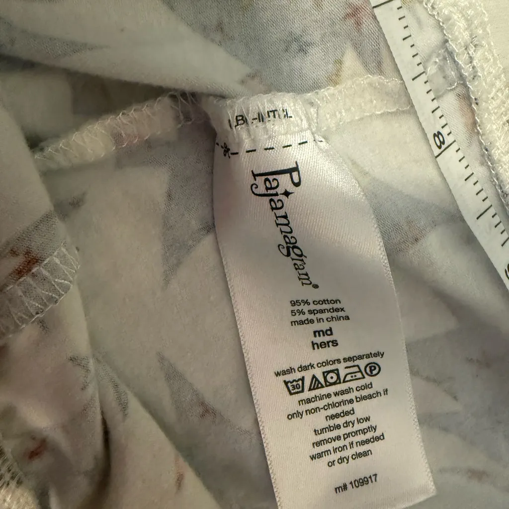 Pajamagram Christmas Tree Print Pajama Set – Women’s Medium Gray - Image 5