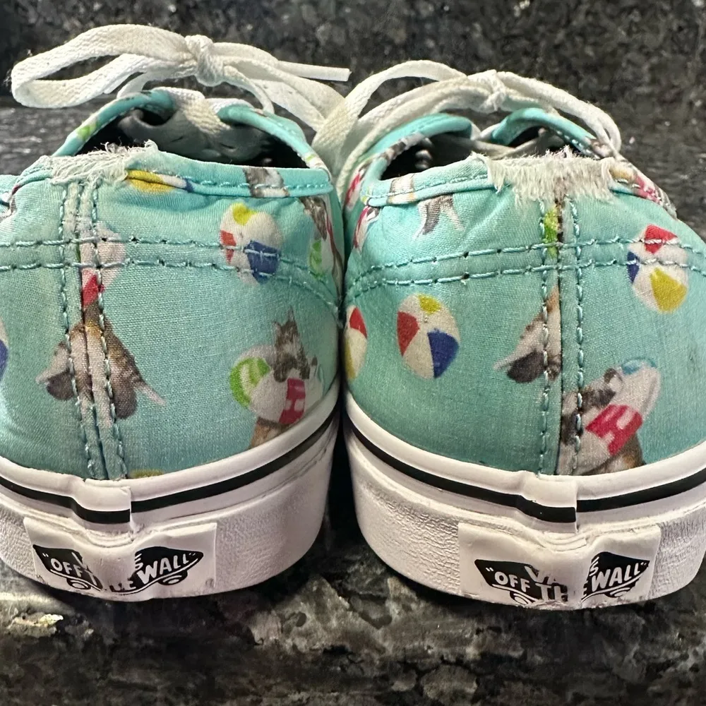 Vans Limited Edition Cats Pool Party Vibes Canvas Low Top Sneaker Shoes Size 8 - Image 7