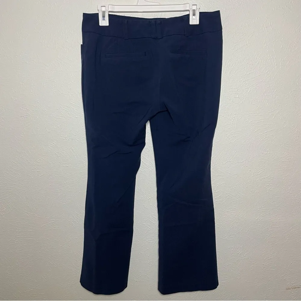 New York & Company 7th Avenue Navy Bootcut Dress Pants | Size‎ 10 Petite Blue Size 10P - Image 3