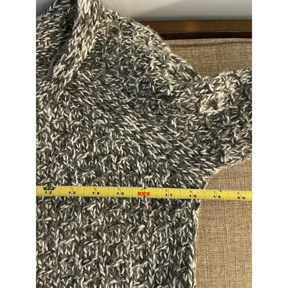 Fenn Wright Manson Medium Cardigan Alpaca Wool Women’s Sweater Covered Buttons` - Image 6