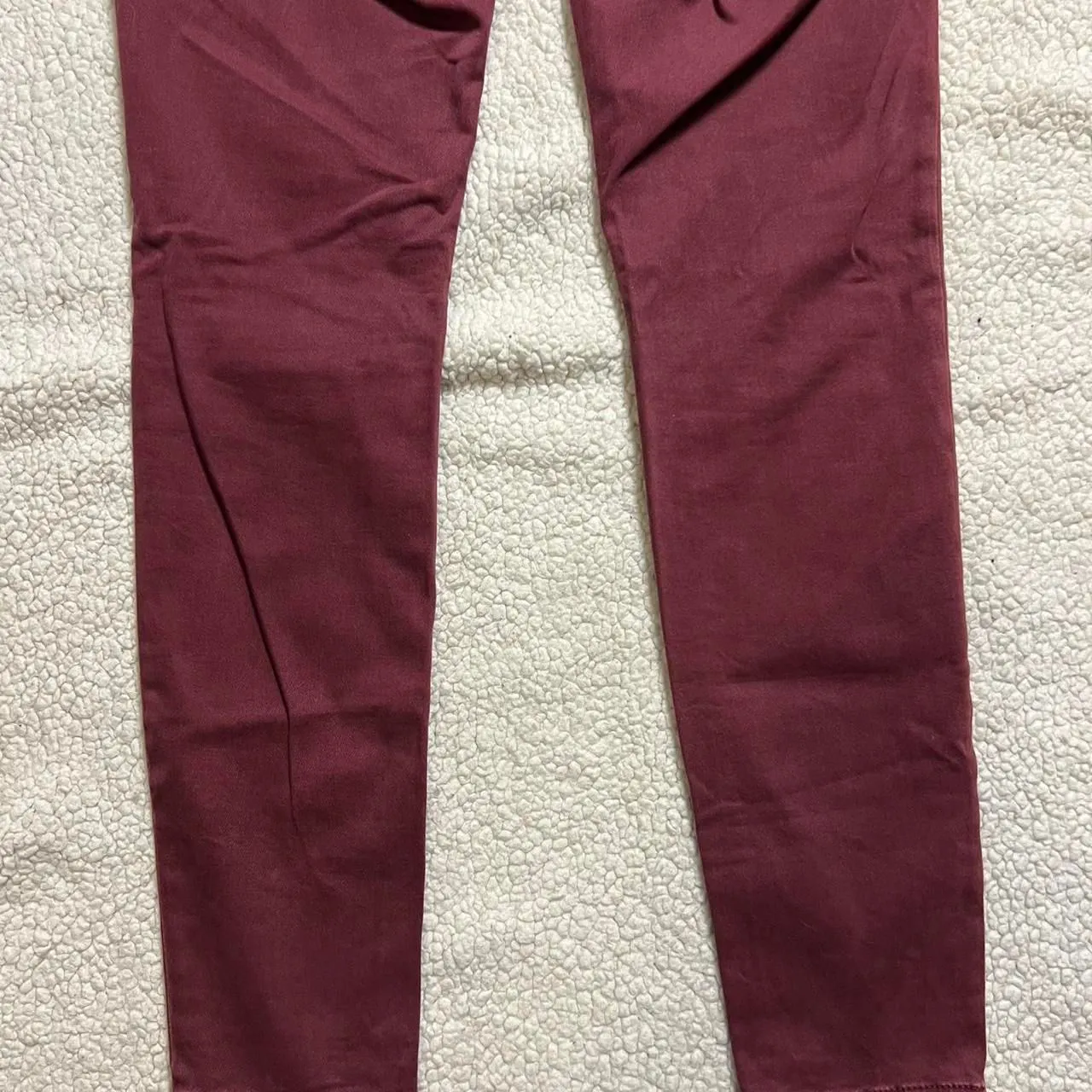 CAbi Burgundy Maroon Skinny Ankle Pants size 4 women's boho dark academia - Image 7
