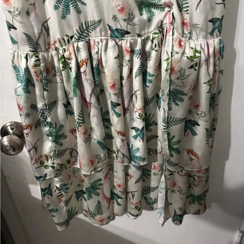 Lobo Rosa Long dress with puffed sleeves and two boleros at the bottom - Image 5