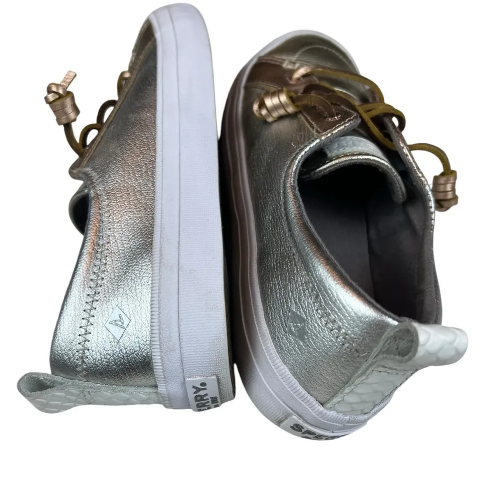 Sperry Classic Low Top Metallic Crest Vibe Sneakers - Image 12