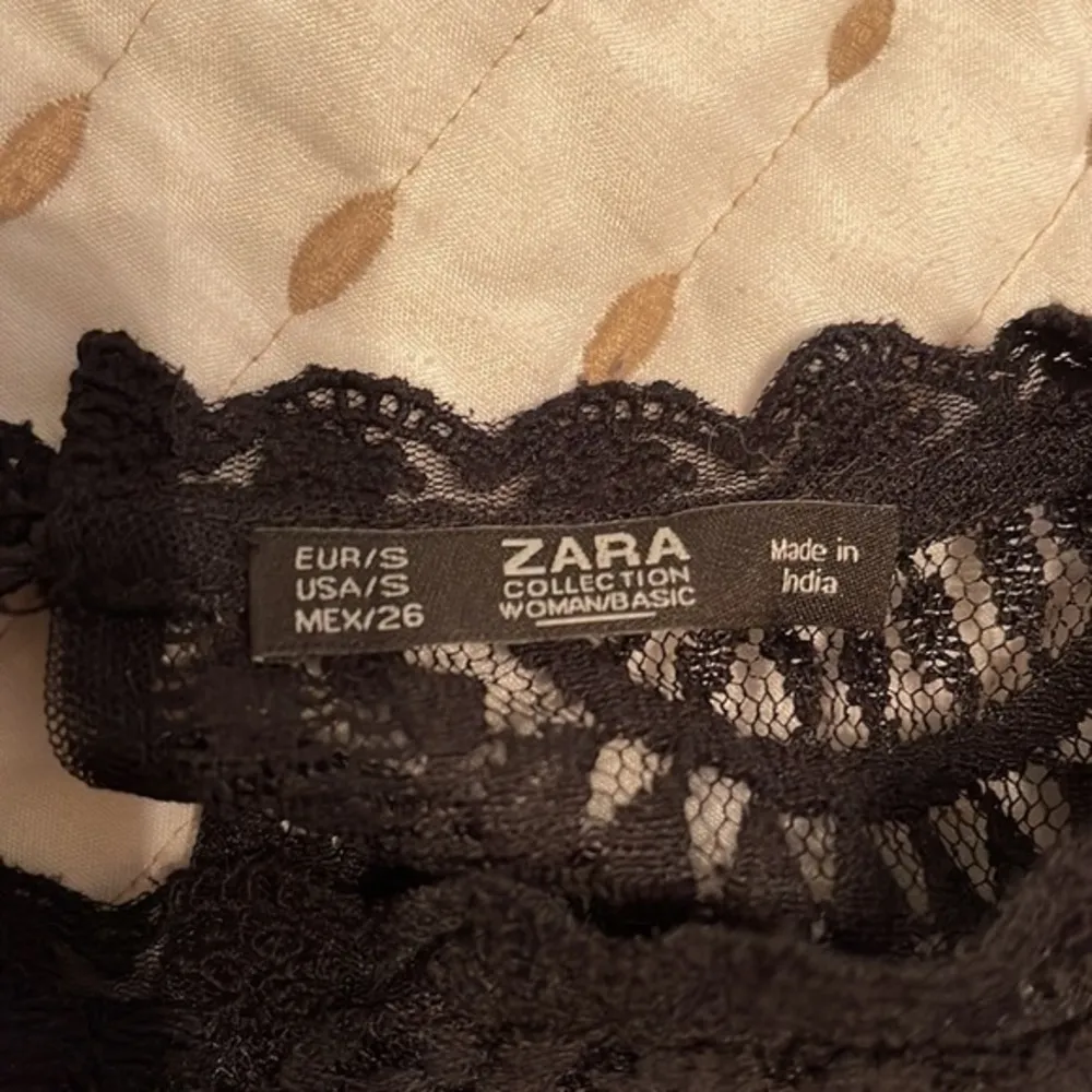 Zara Lace scalloped edge top - Image 2