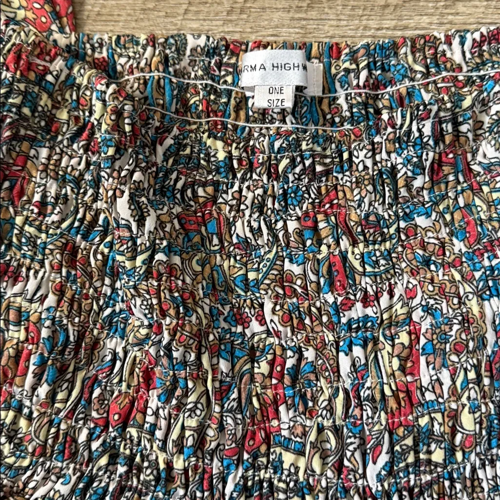 Karma Highway Bohemian Pants One Size Red Size undefined - Image 3