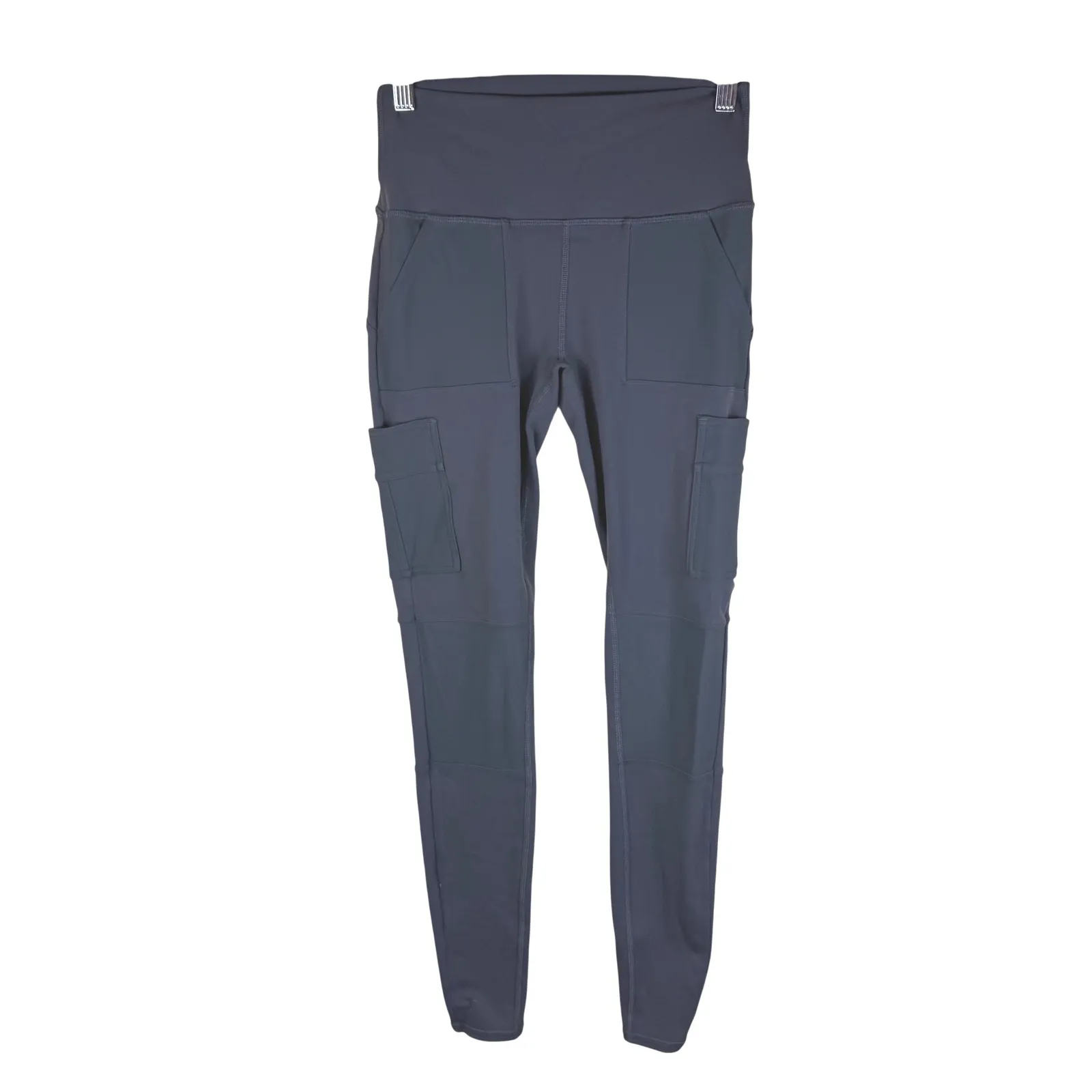 Alo Yoga High Waist Cargo Leggings Dark Gray Womens Size S Outdoor Active Hiking - Image 3