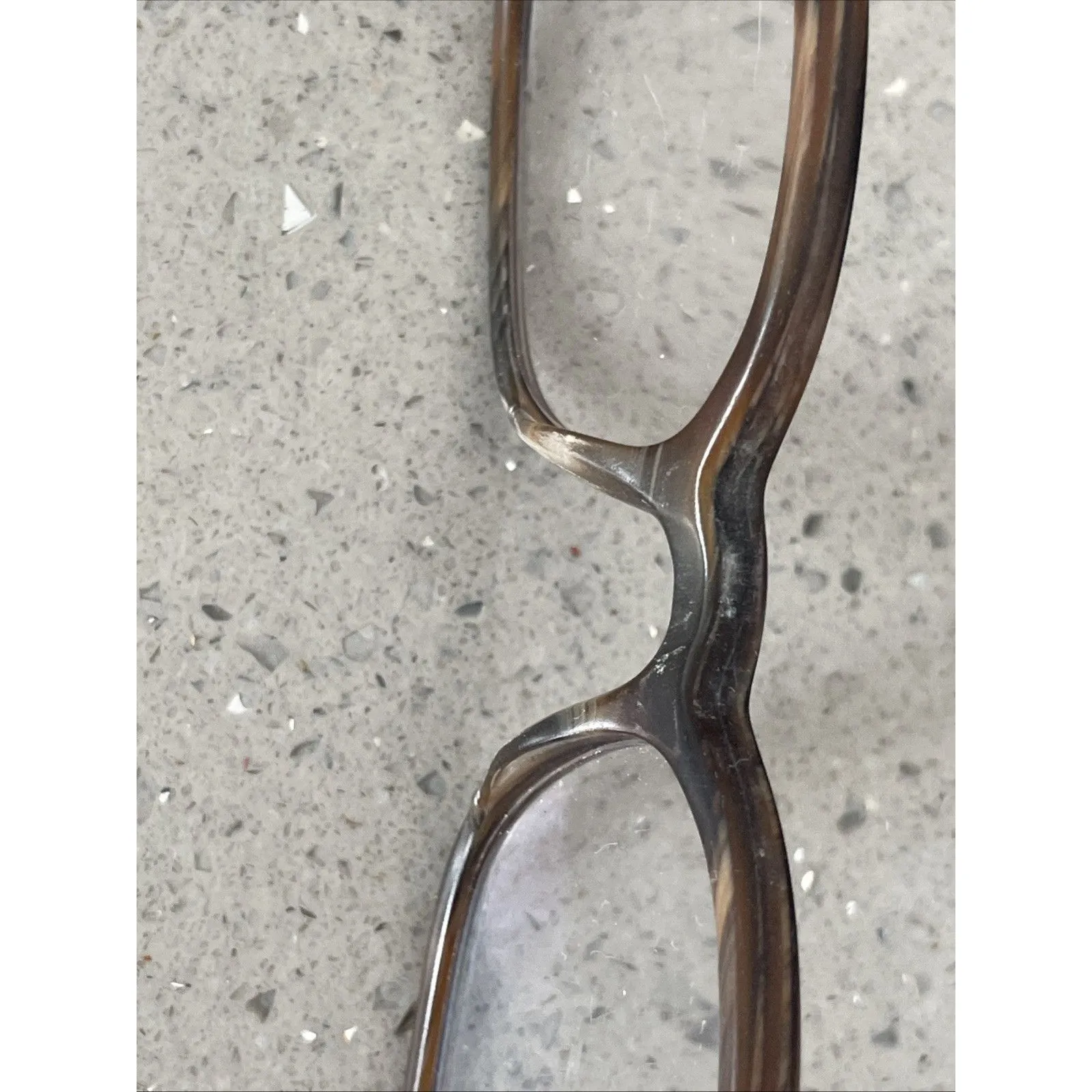 Elasta safilo eyeglass frames ONLY Team 41 57 0Fz4 140 Brown Full rim rectangle - Image 11