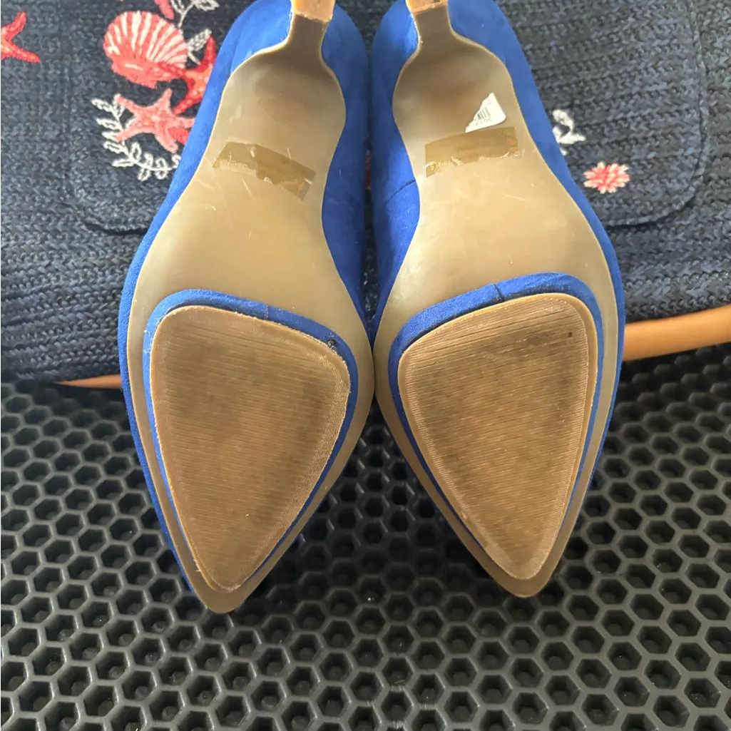 Charlotte Russe Royal Blue Heels - Image 5