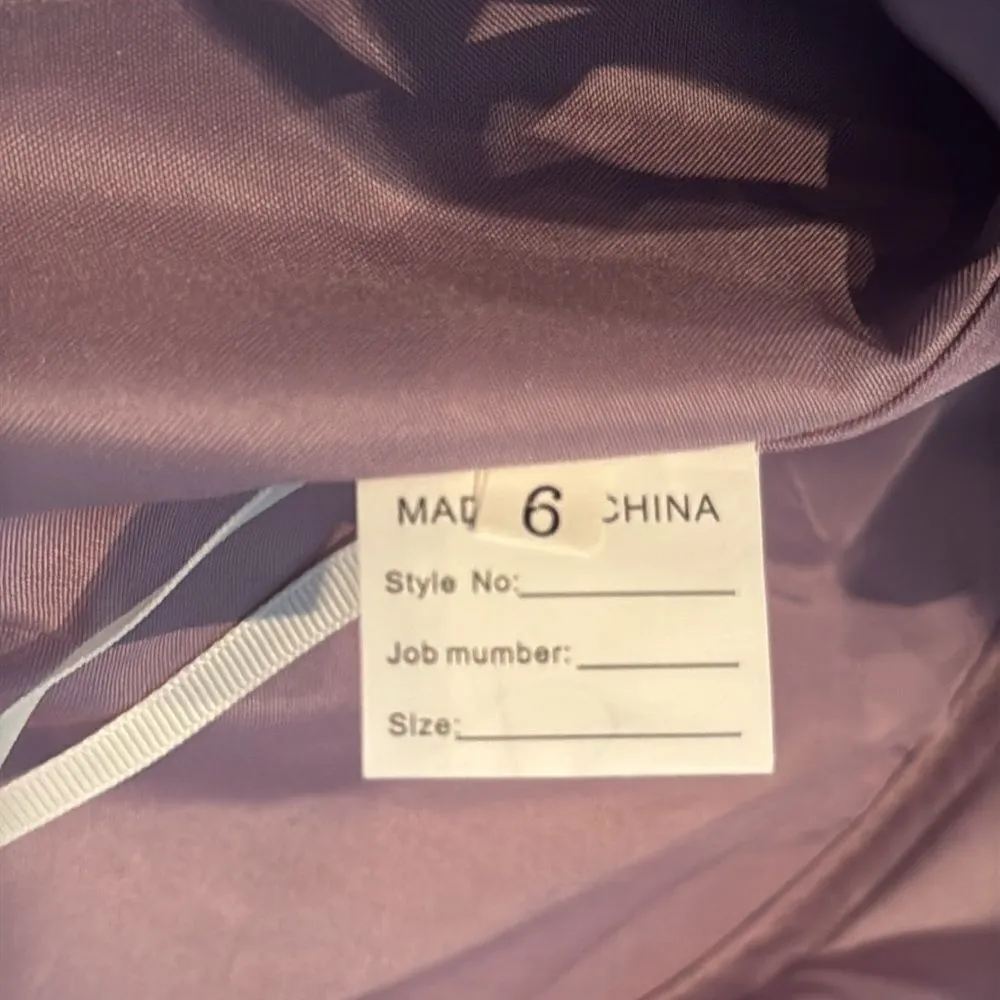 Full Length Purple Satin Off the Shoulder Mermaid Fit Prom Formal Dress Size 6 - Image 9