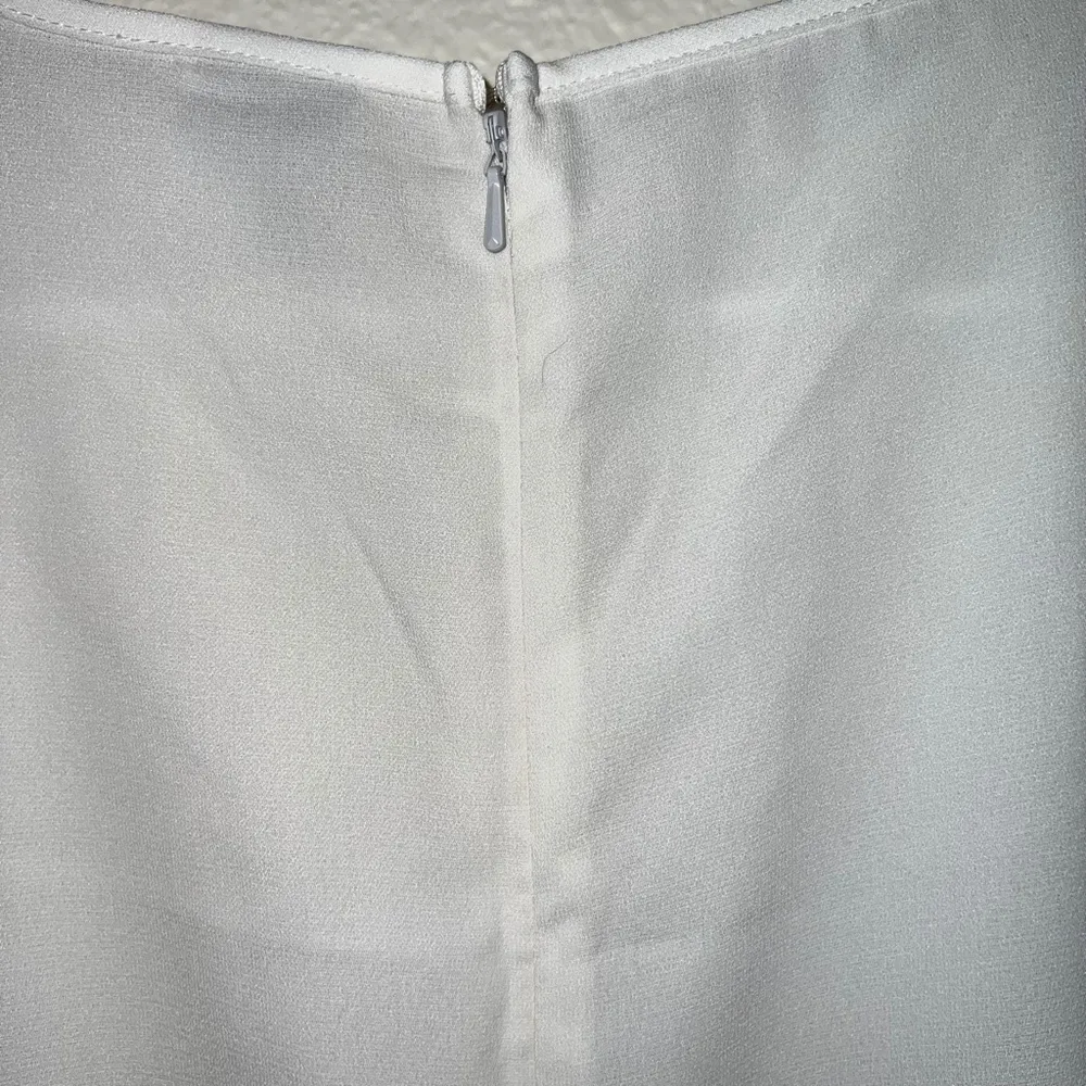 ASOS White Dolman Sleeve Romper women's size 10 - Image 4