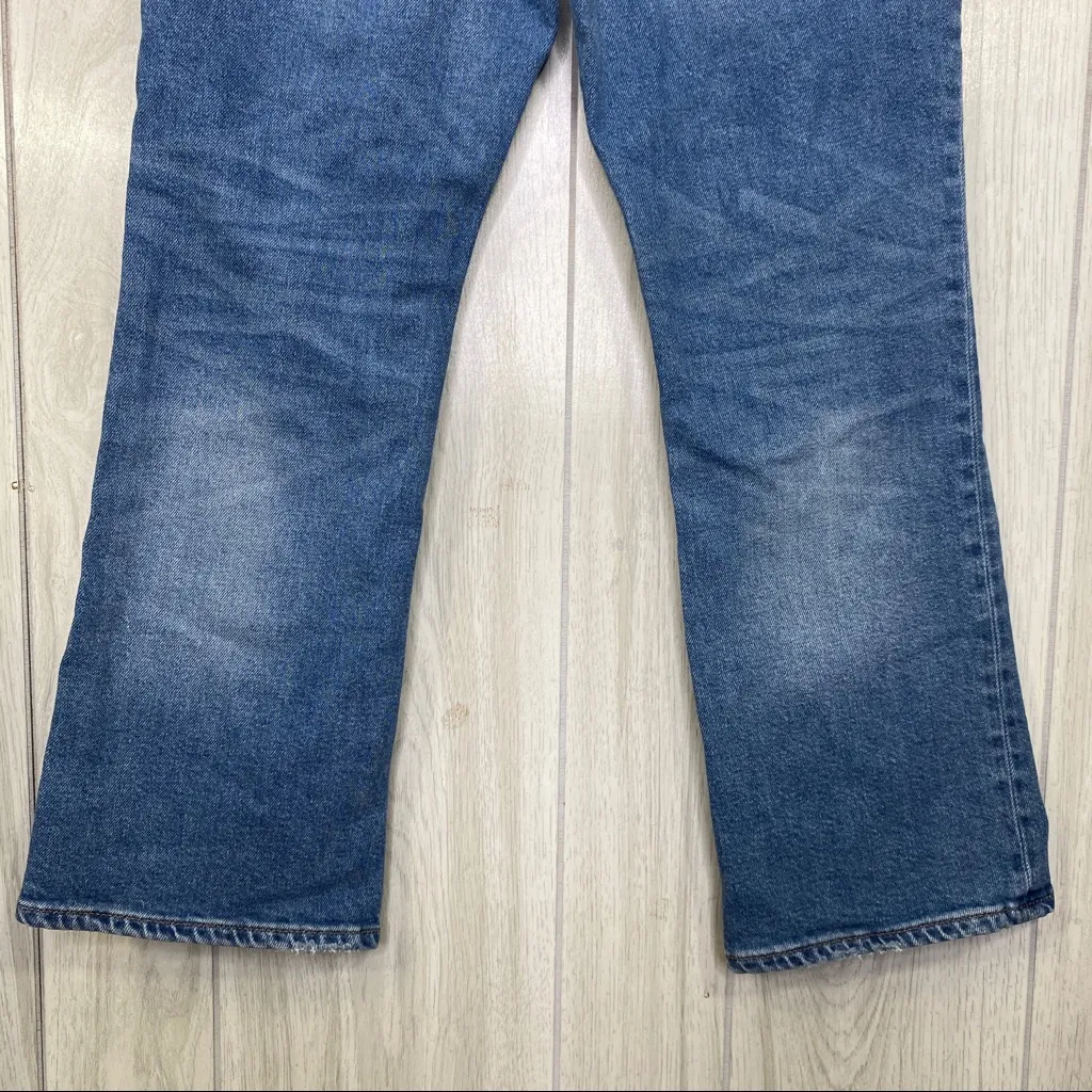 J. Crew 9” Billie Demi Boot Crop Jeans in Christy Wash size 26 BA622 - Image 6