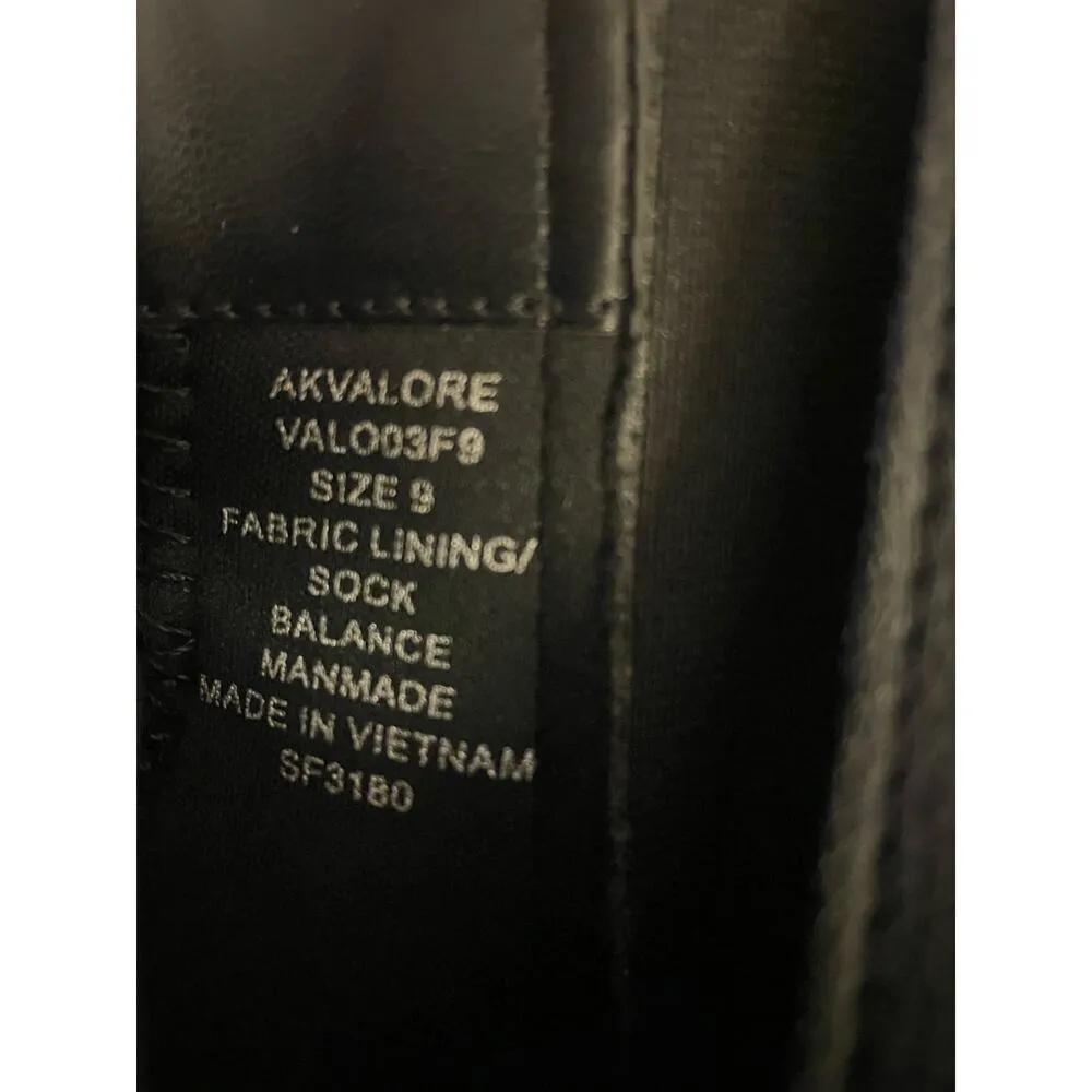 Women's Anne Klein Valore Wedge Heel Bootie Black, S86 - Image 6