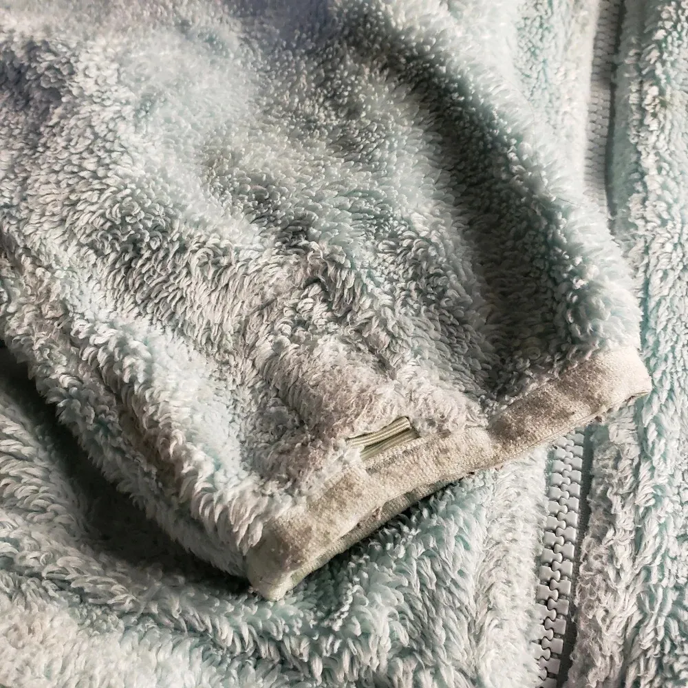 The North Face Fleece Full‎ Zip Jacket Blue Women’s Medium - Image 5