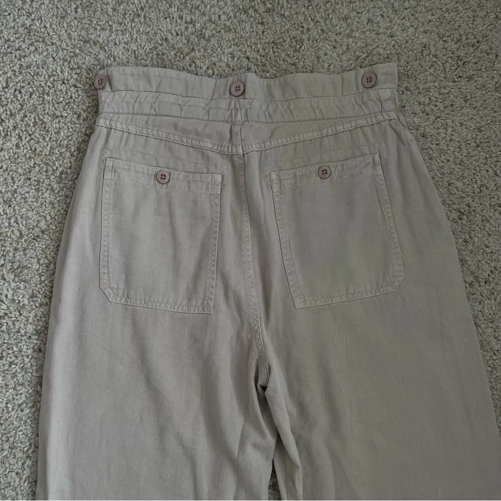 beige wide leg pants - Image 8