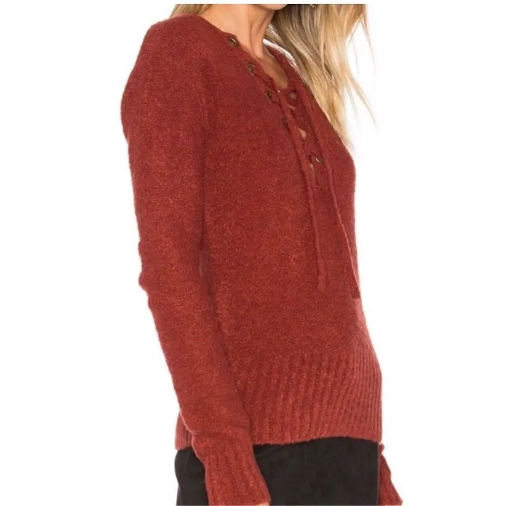 ✨x REVOLVE Rocky Sweater in Strawberry
Lovers and Friends✨ - Image 2