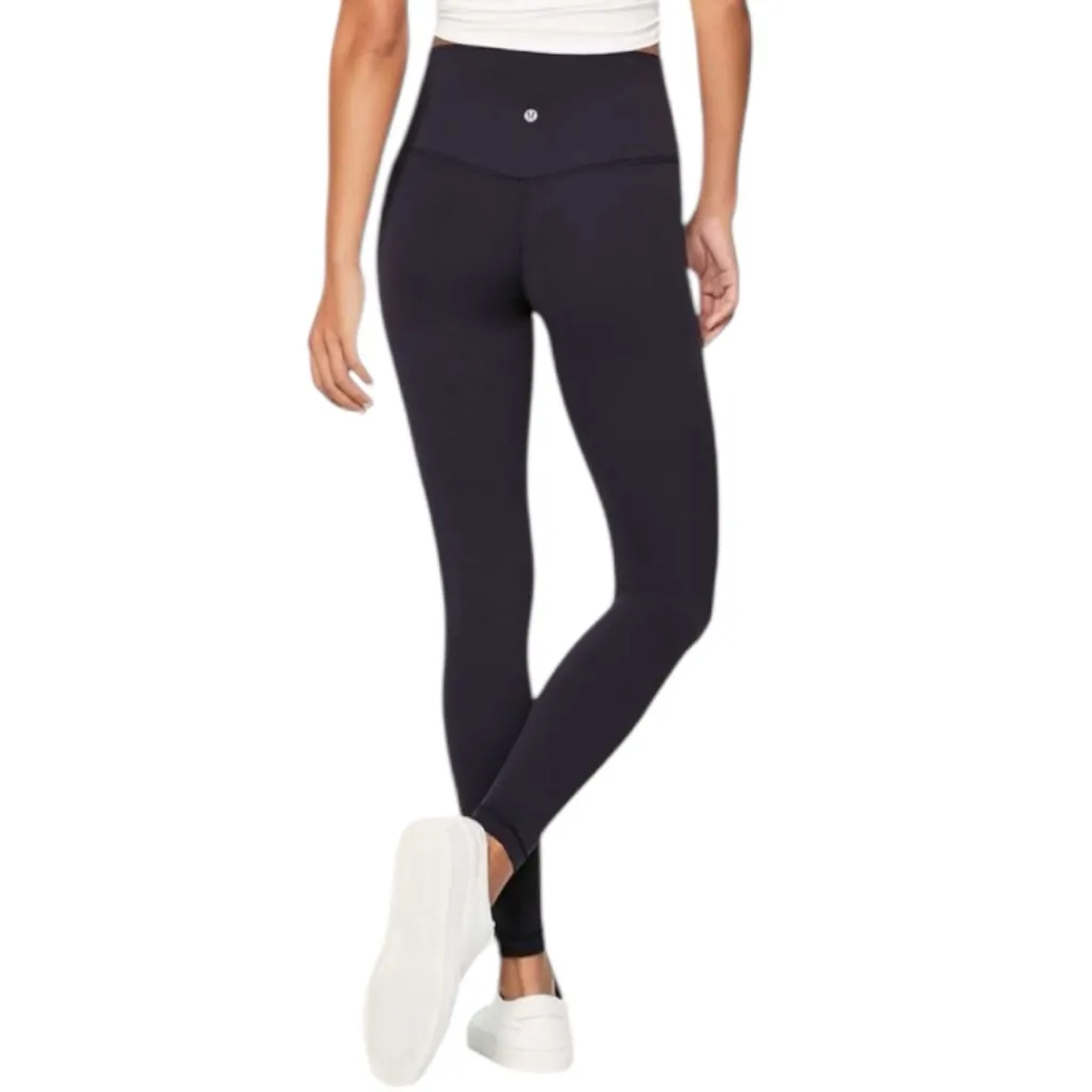 Lululemon Women’s Size 4 Midnight Navy Align High Rise Pants Leggings - Image 2