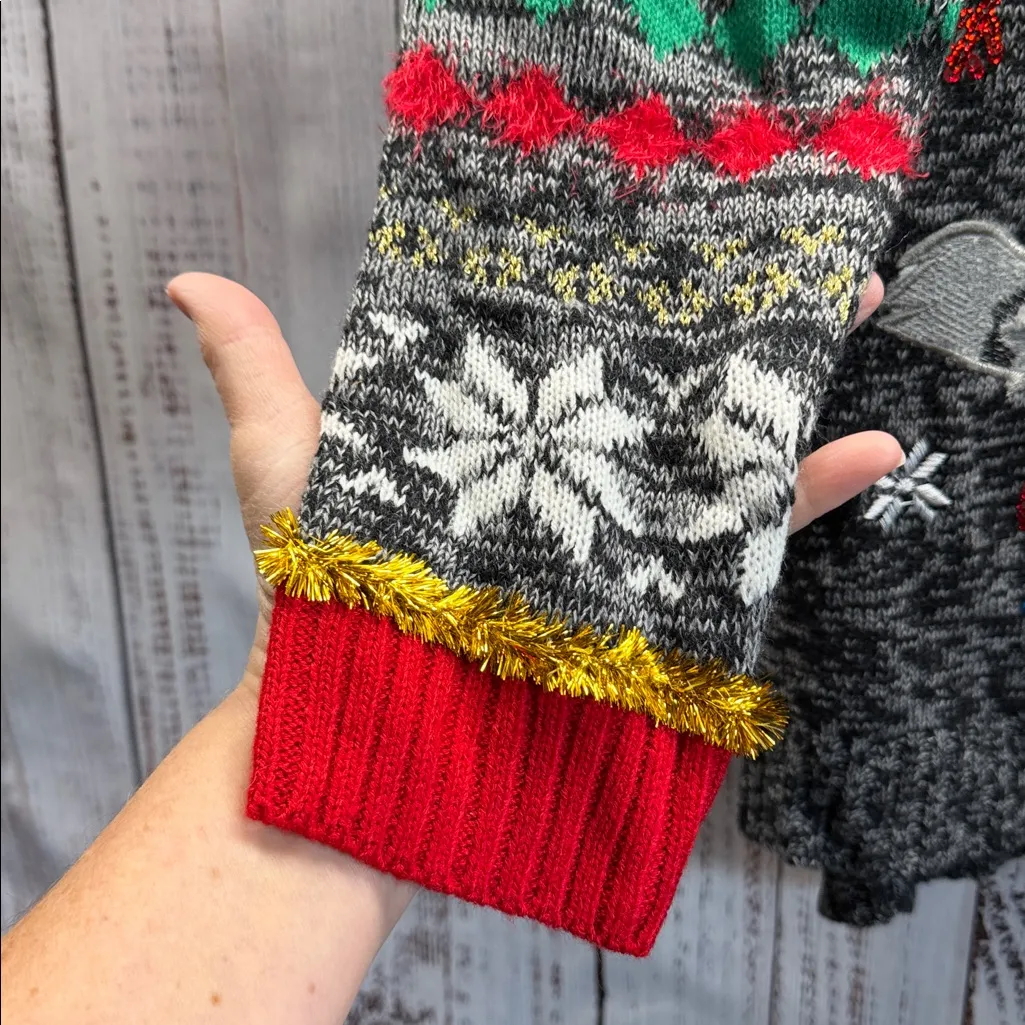 United States Sweaters NWT Cat Meowy Christmas Holiday Ugly Christmas Sweater - Image 4