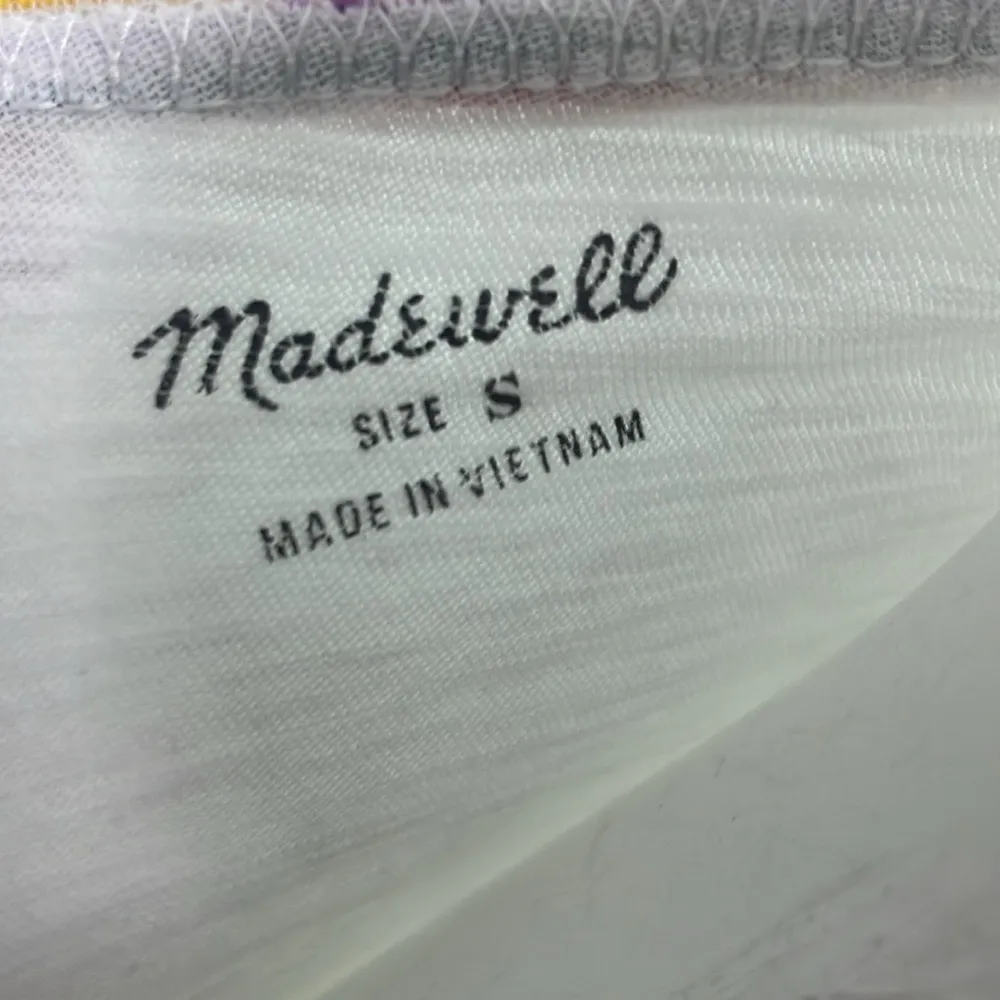 Madewell Whisper Cotton Ringer T-Shirt small - Image 8