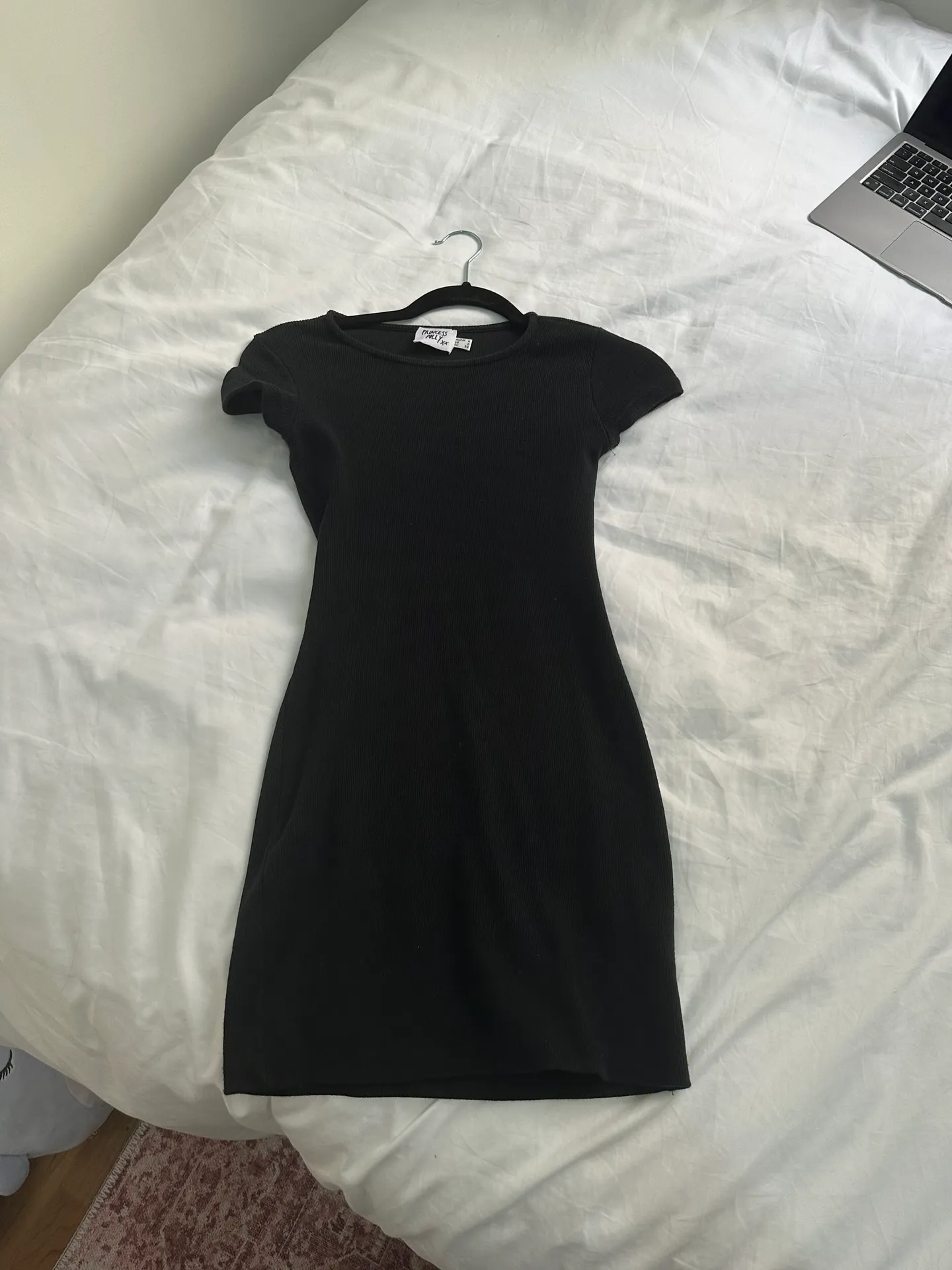 Black Mini Dress - Image 2