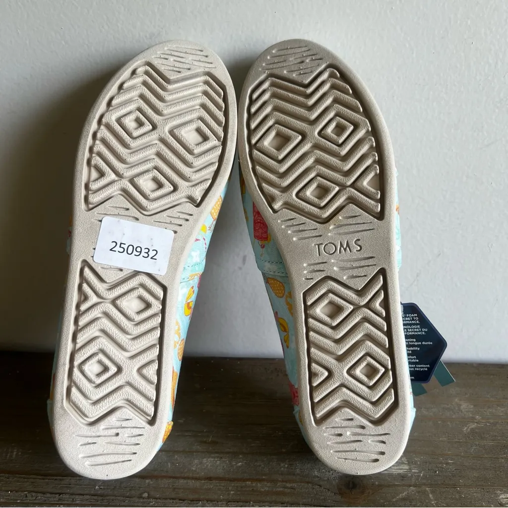 Toms Alpargata Tropical Tiki Slip On Women's Shoe Size 8.5 #250932 - Image 10