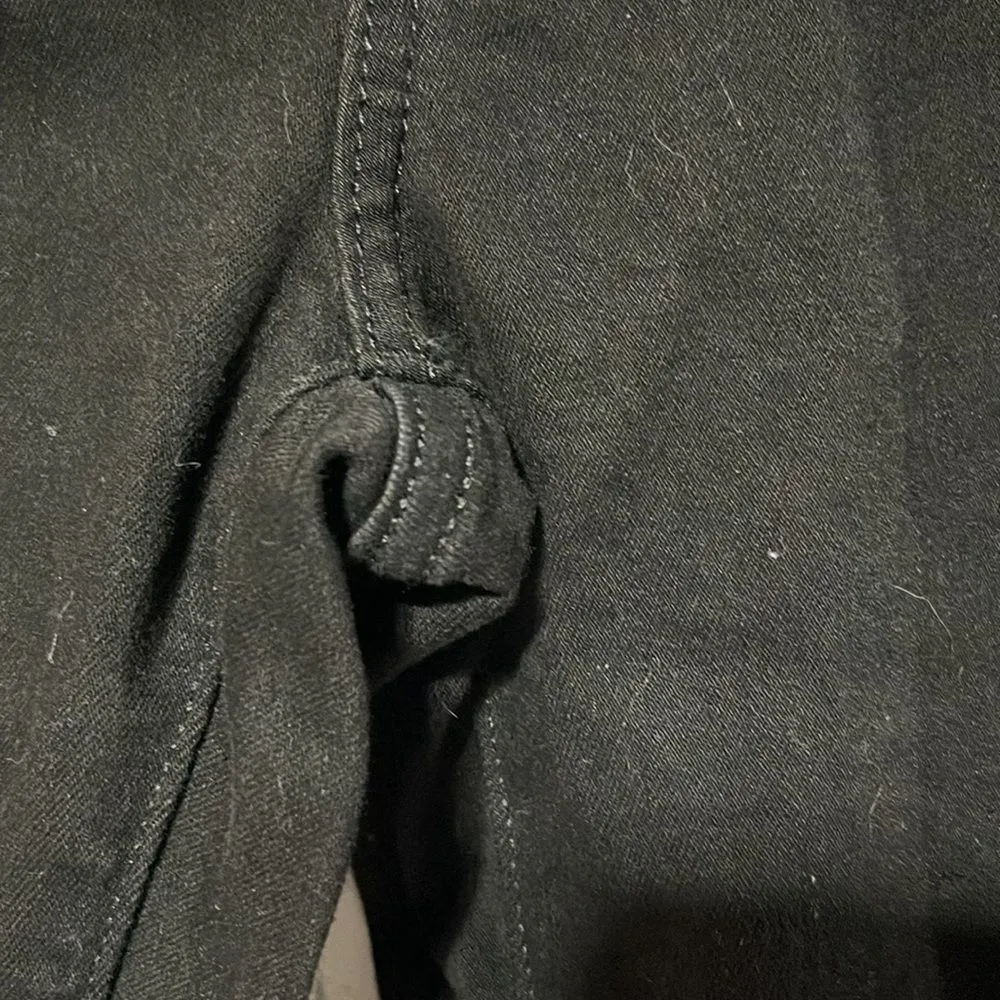 Lauren Conrad Stretchy Black Jean  Curvy Bootcut 4 - Image 6