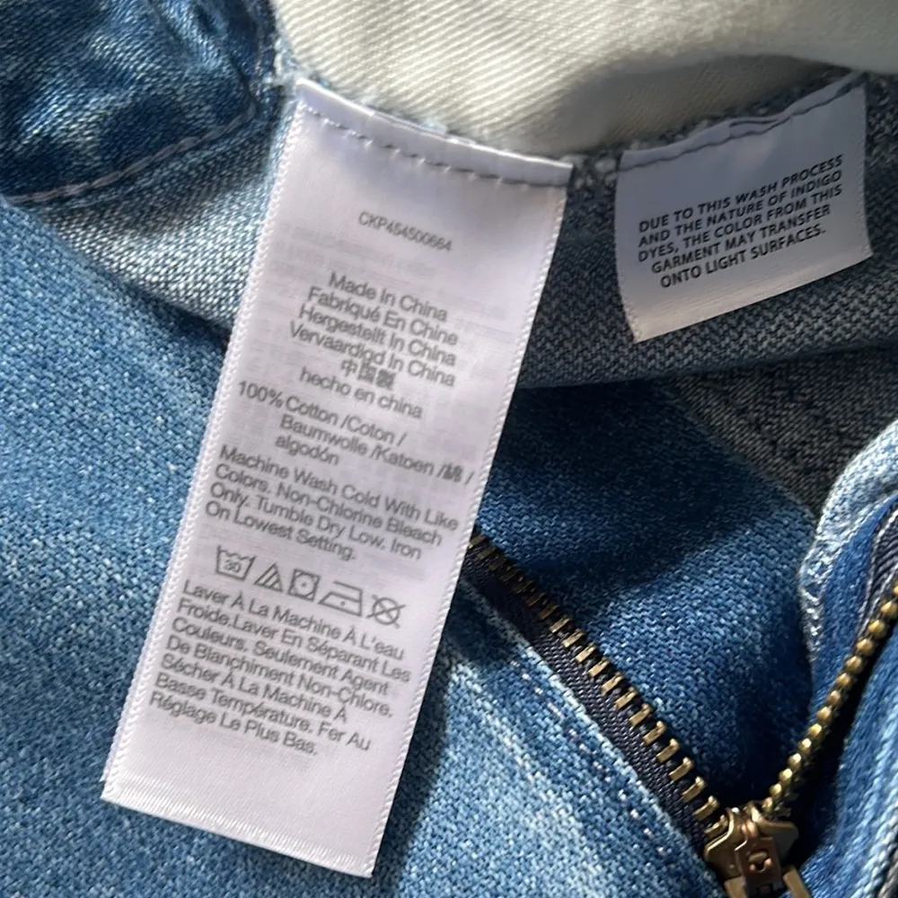 NWT Madewell Denim Pleated Mini Skirt in Upton Wash size 32 - Image 7