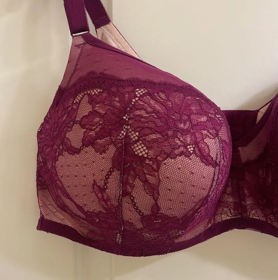 Torrid Lightly Lined Full Coverage Balconette Bra Size 46DD - Image 3