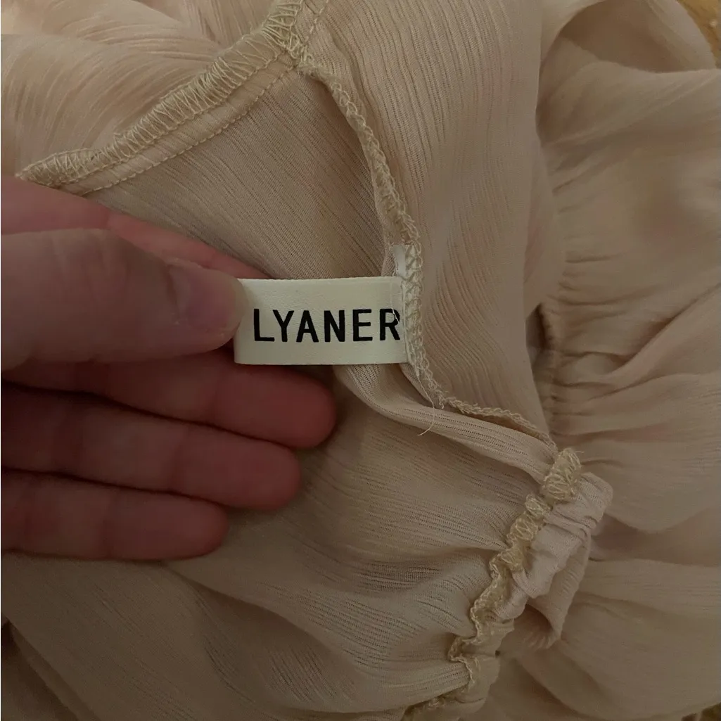 Lyaner tie back top - Image 9