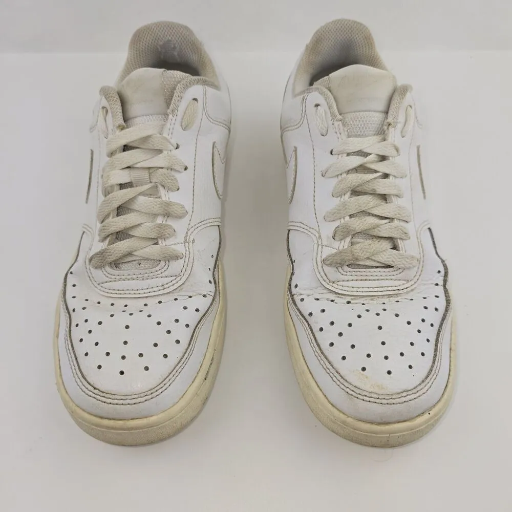 Nike Court Vision Low Sneakers Shoes Triple White CD5434-100 Womens Size 7.5 - Image 5