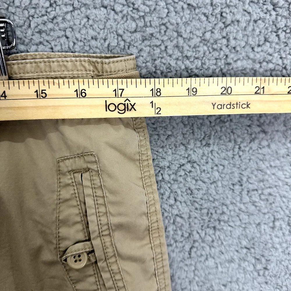 Vintage Y2K J.Crew Broken In Chino Womens 12 City‎ Fit Wide Leg Bungee Preppy - Image 5