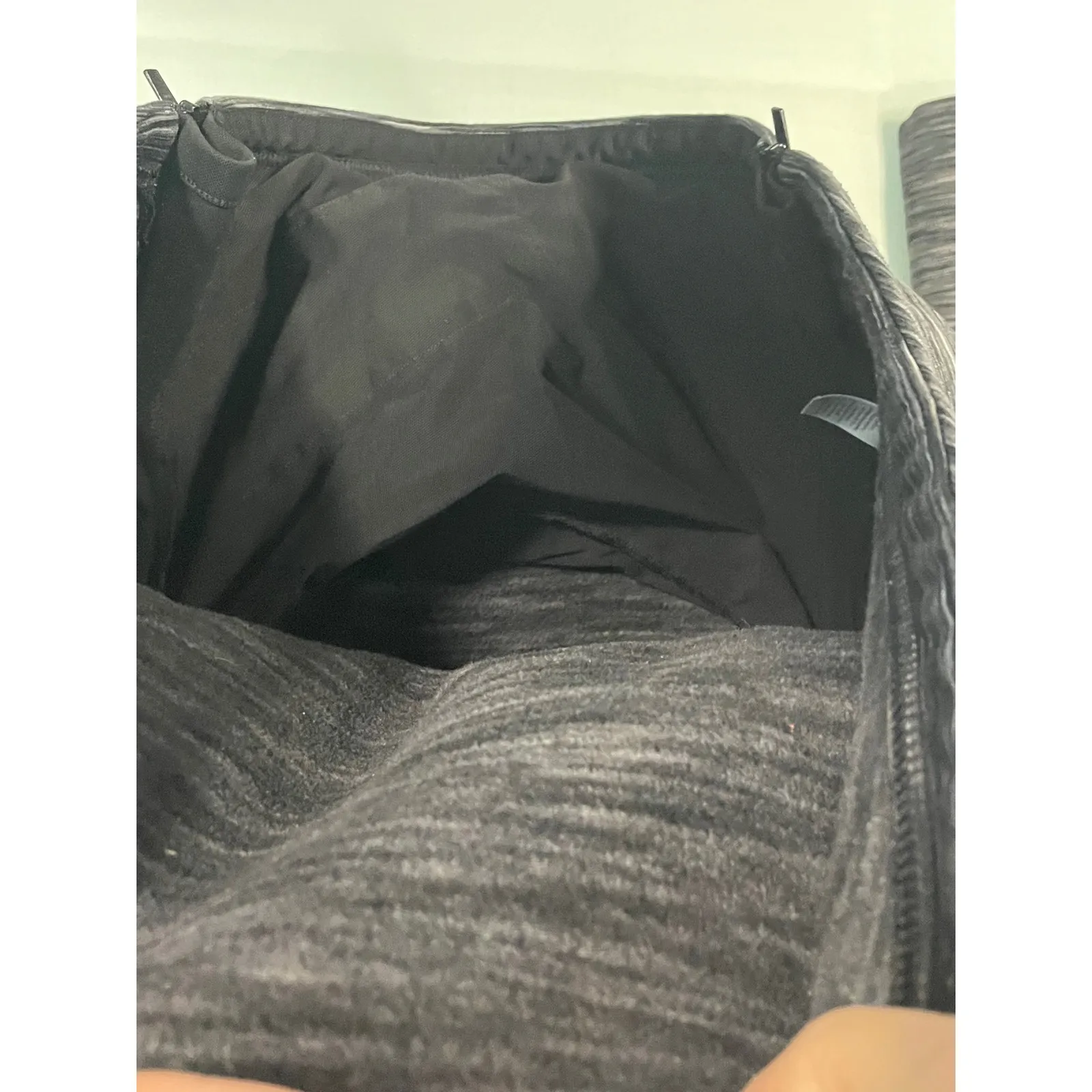 Athleta Space Dye Cowl Neck Hoodie Sweatshirt Pockets Womens Size Small - Image 10