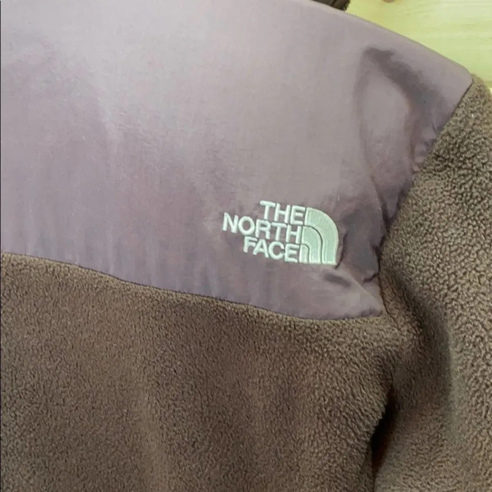 Polartec Brown Fleece Zip Up Medium - Image 5