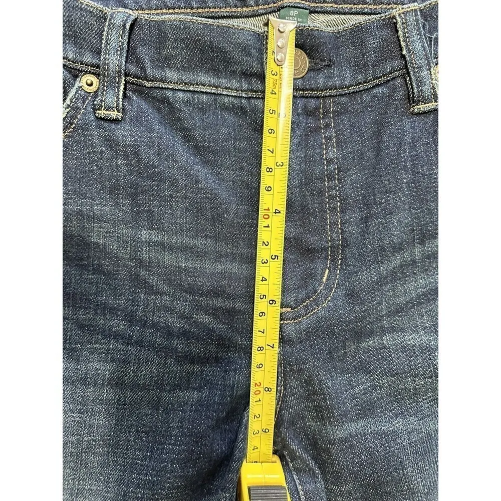 LRL Lauren Jeans Co Ralph Lauren Women's Jeans Classic Boot Cut Size 8 Blue - Image 7