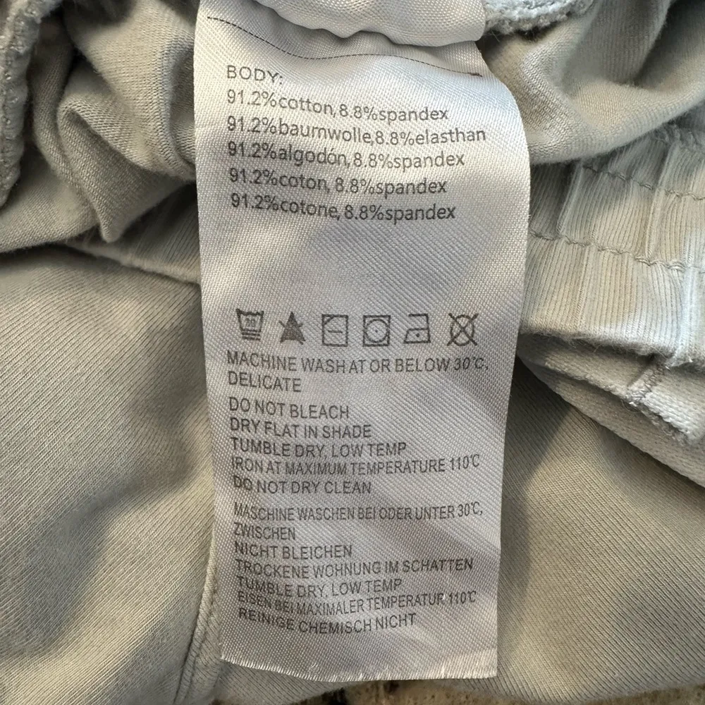 Baleaf Women’s Joggers Sweatpants Cotton Lounge Yoga Pants Size XL Gray Pockets - Image 9