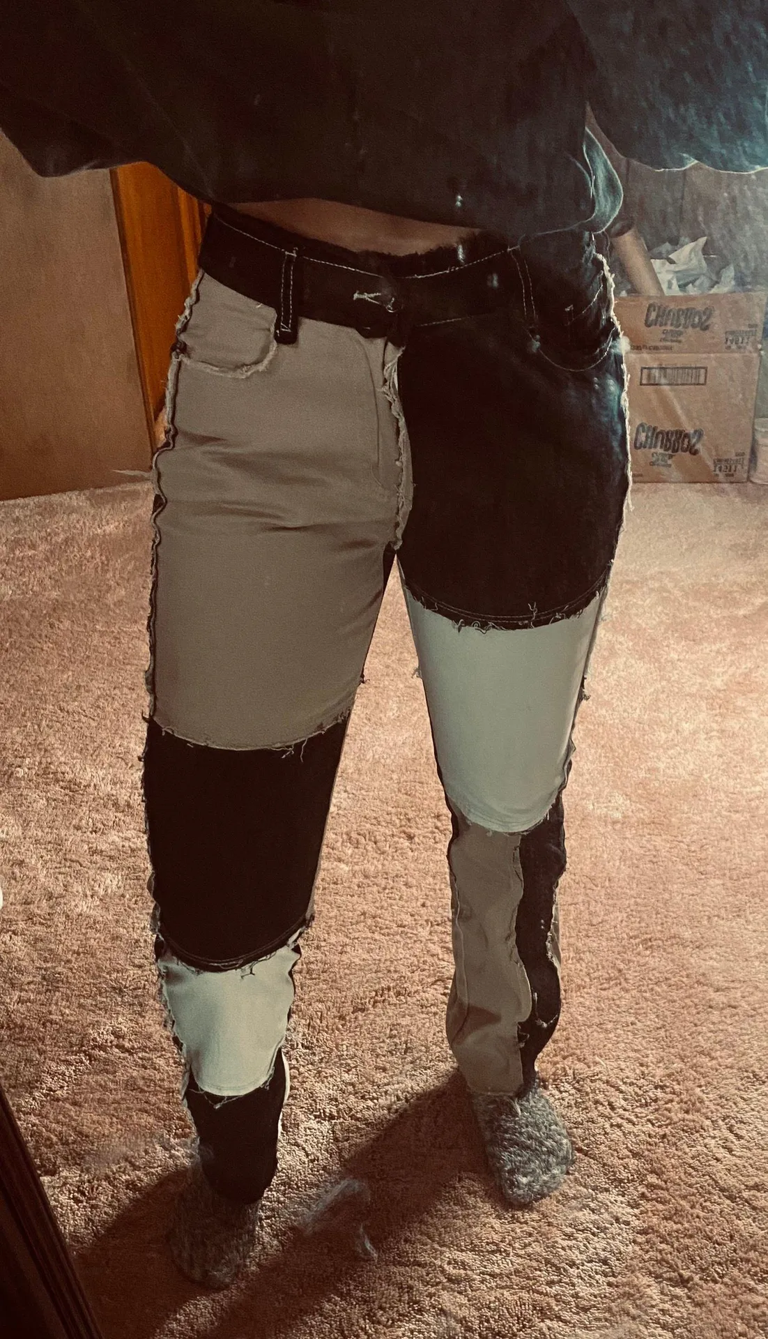 Patchwork Mom Jean Multiple Size 27 - Image 2