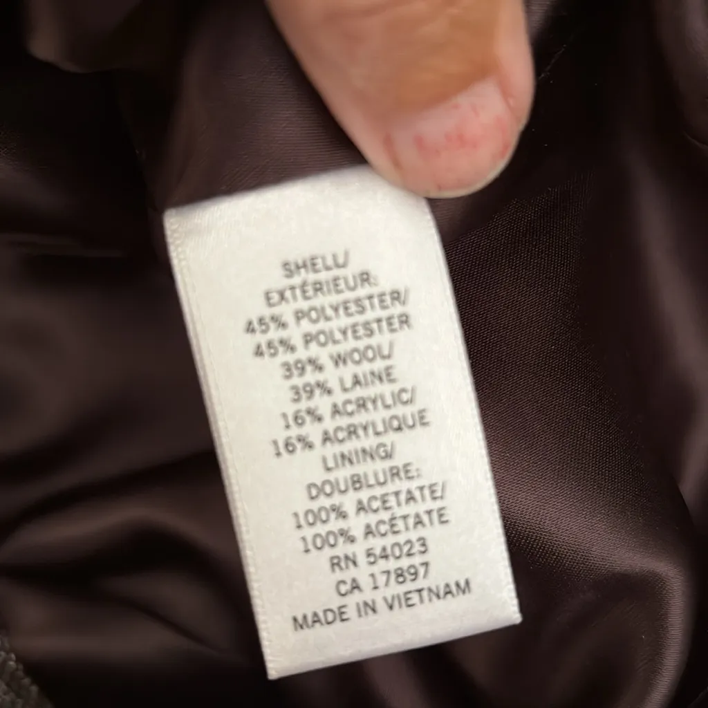 Banana Republic wool blend skirt (lined) - Image 5