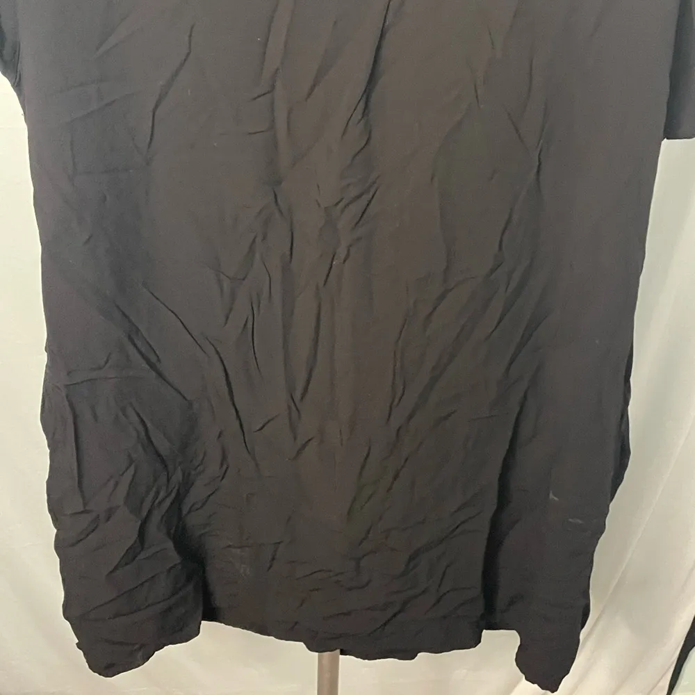 GAP Black‎ V-Neck Women's Tshirt dress swim cover size XL - Image 3