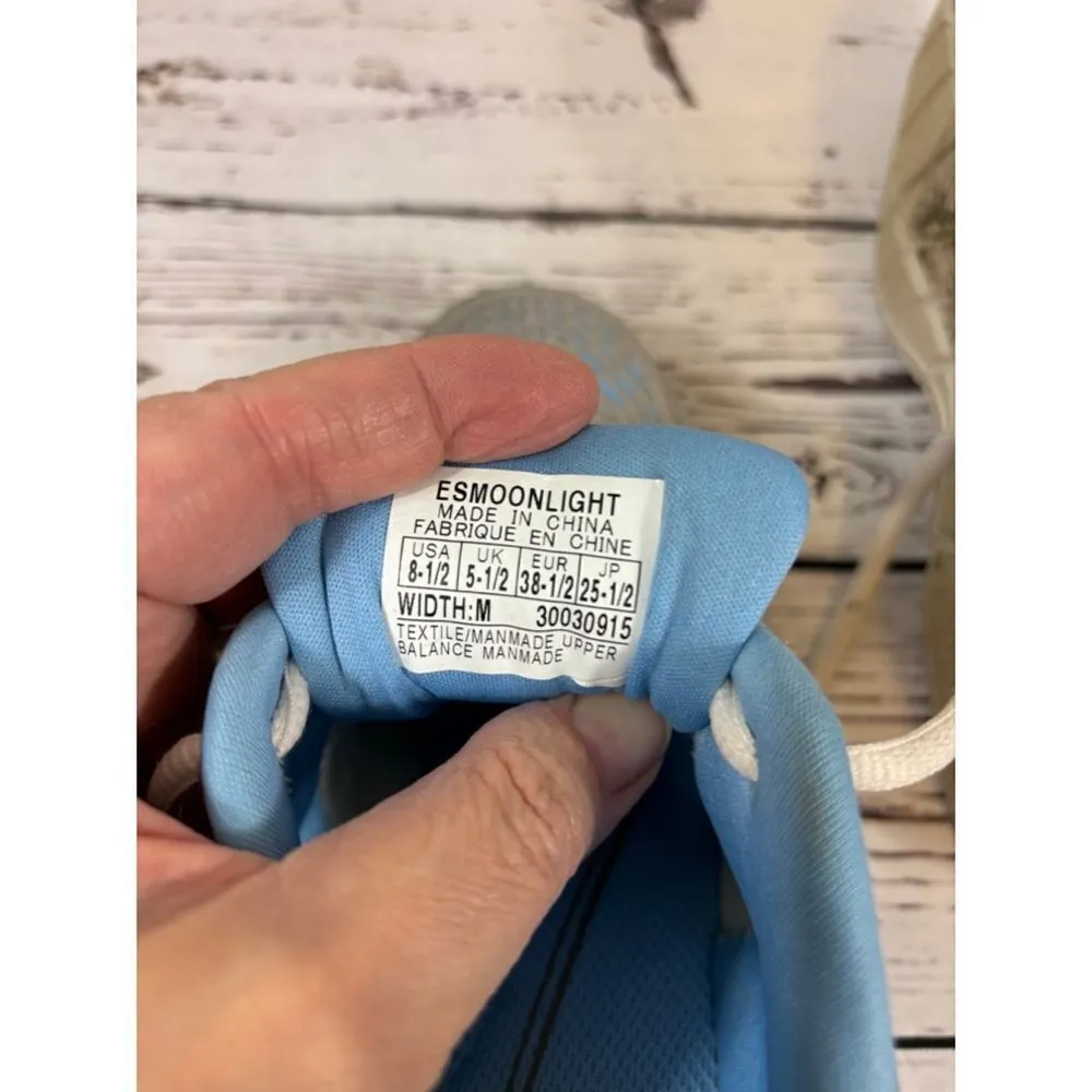 Women's Easy Spirit Esmoonlight Sneakers Gray Blue Size 8 - Image 7