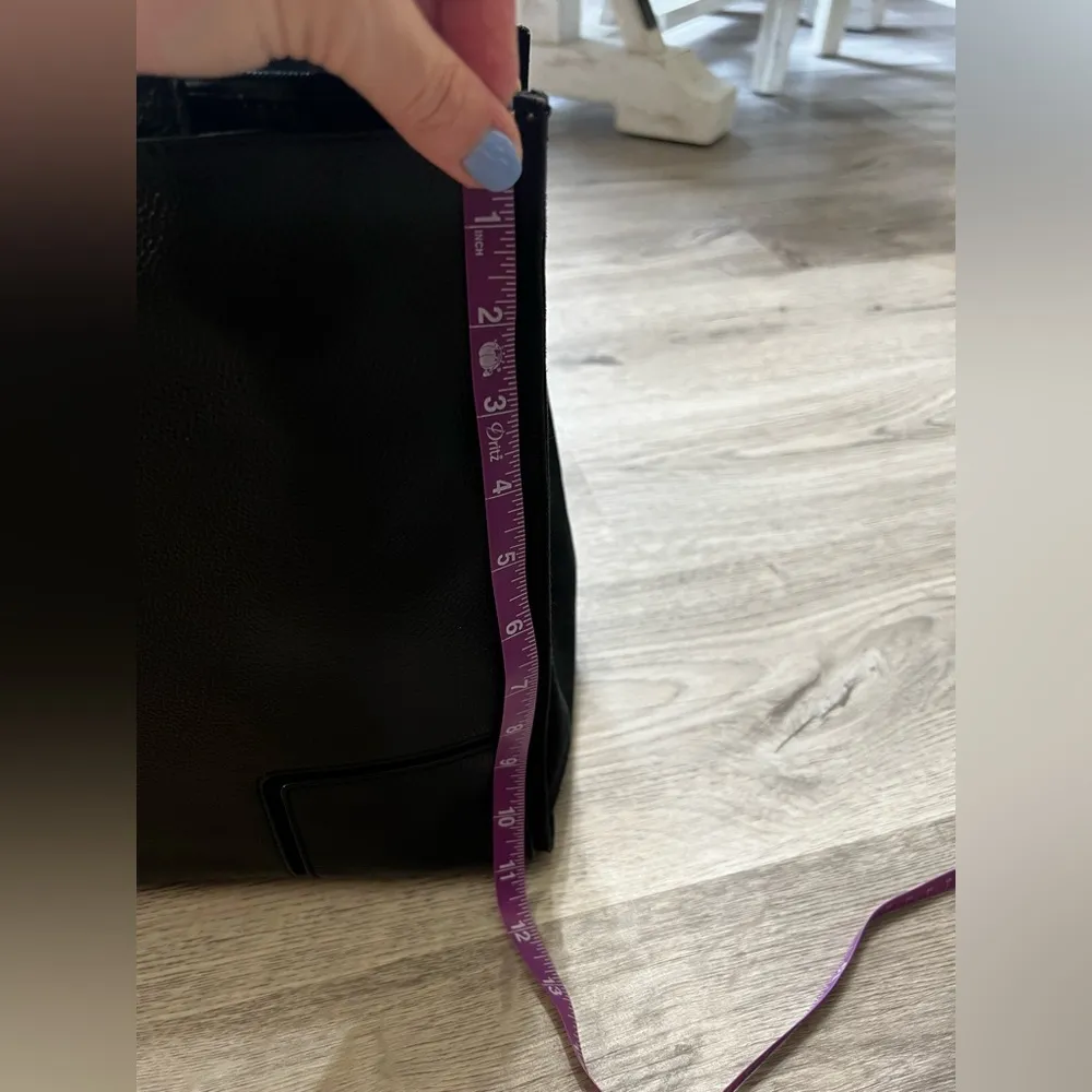 Tory Burch Leather & Canvas Tote Bag - Image 9