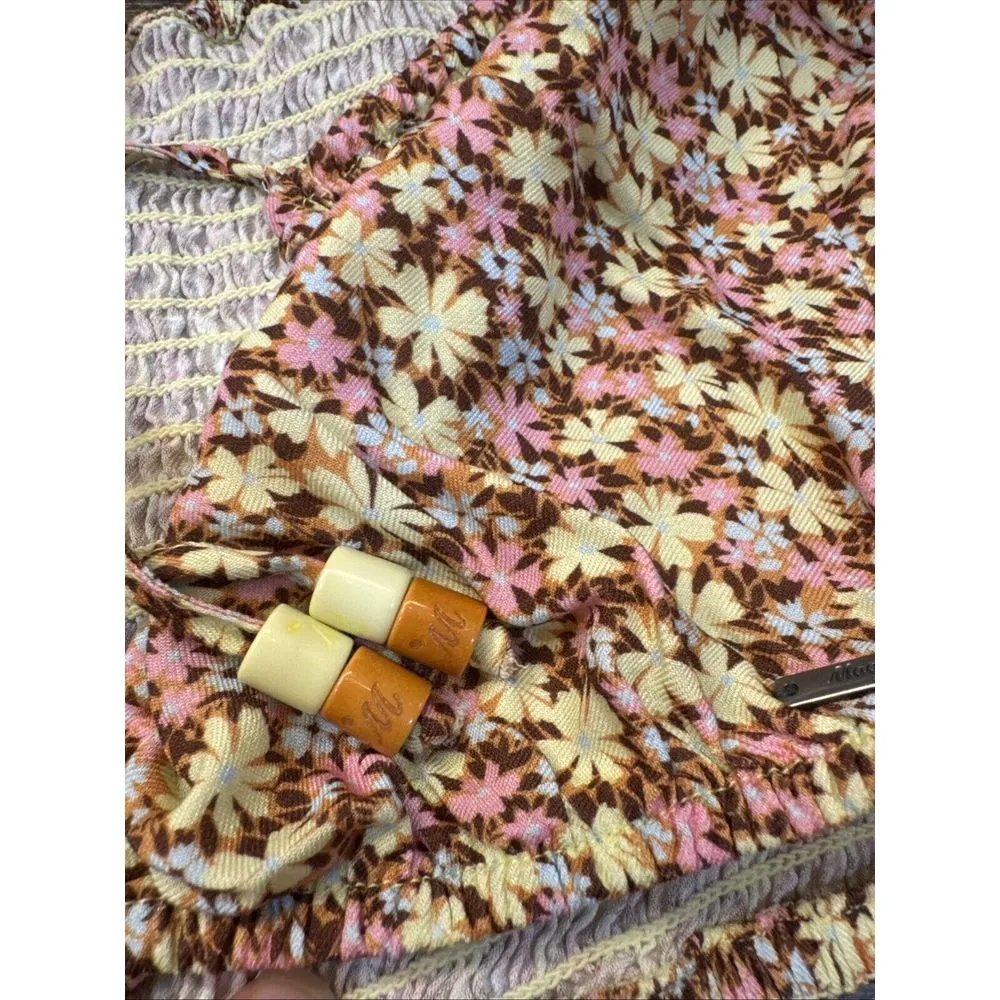 Maaji Women's Ditsyduo Riley 2‎ Way Wear Beachwear Crop Top Size Medium - Image 10