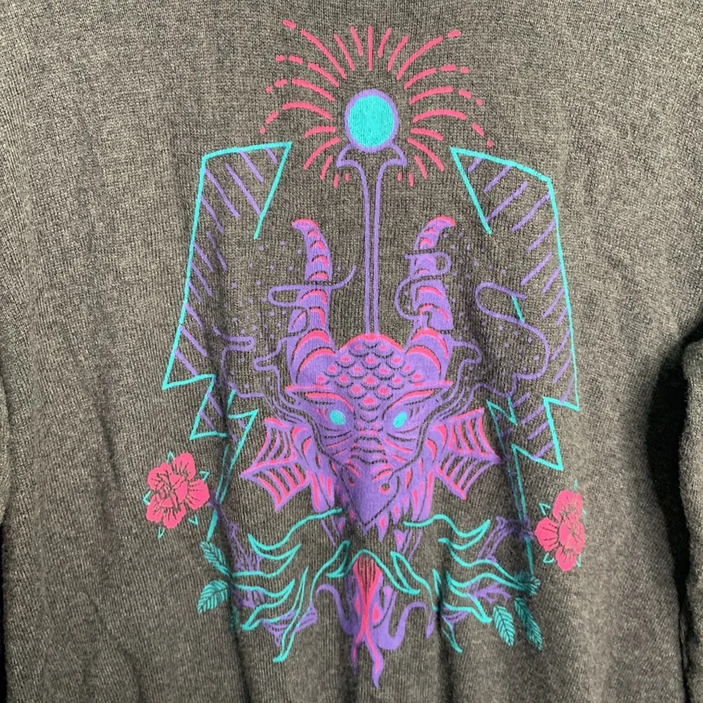 Disney Villains Maleficent Sweater-knit Crisscross Back Top W-322 Plus Size 1X - Image 5