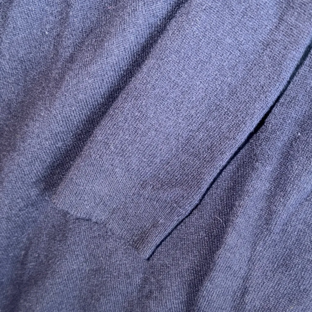 Ted Baker London Blue Sweater with Pearl Collar - Image 5