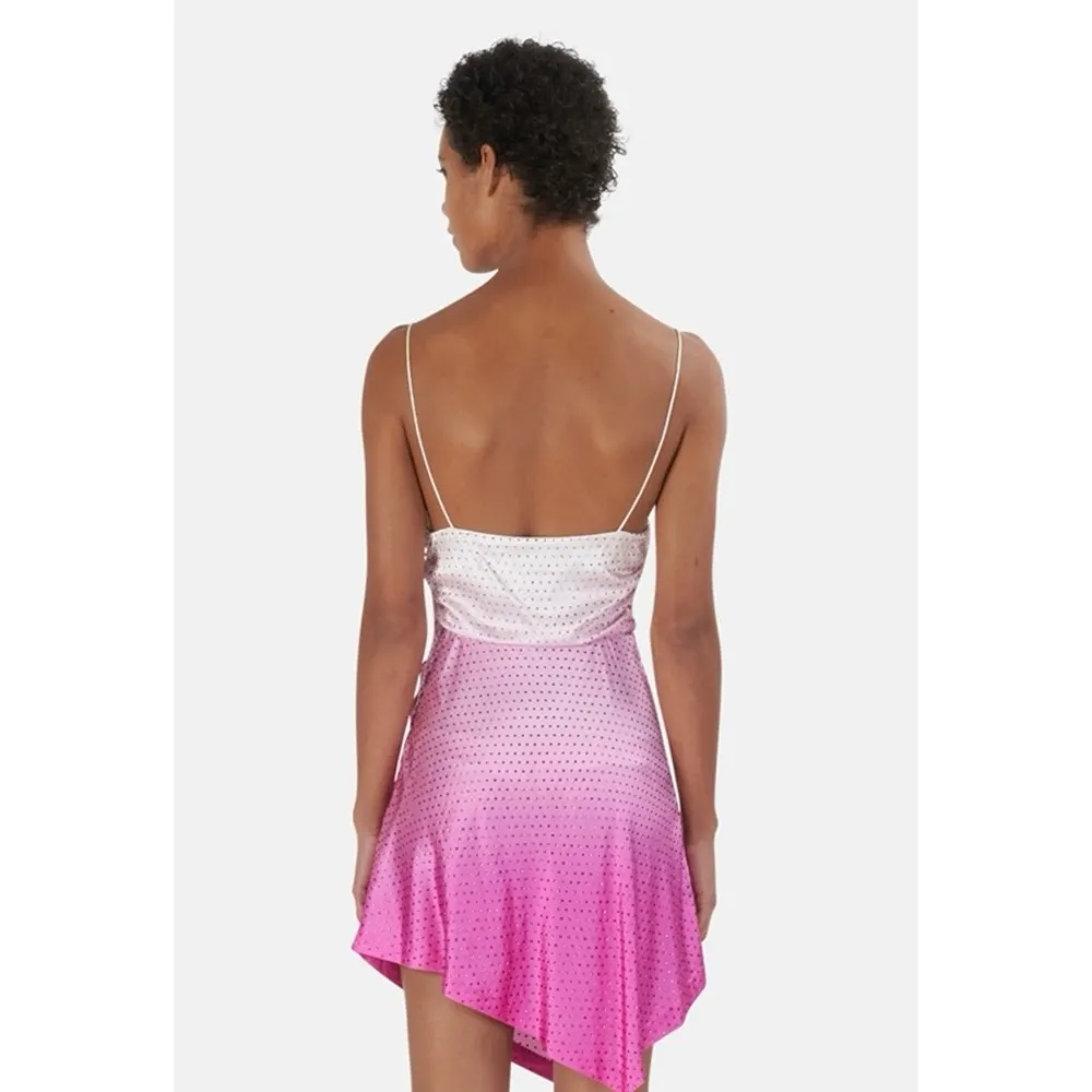 NEW Retrofete Auris Dress Deep Dye Pink - Image 4