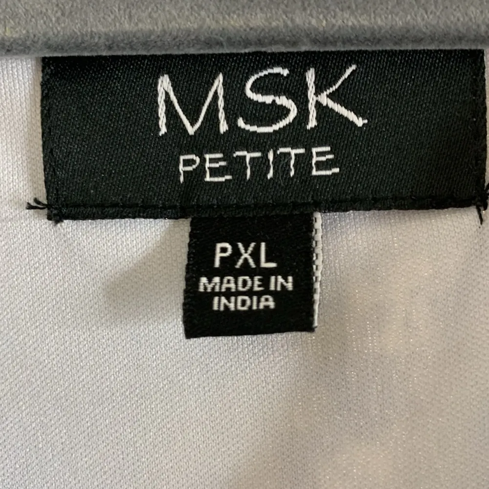 MSK Dress,Size PXL Blue - Image 4