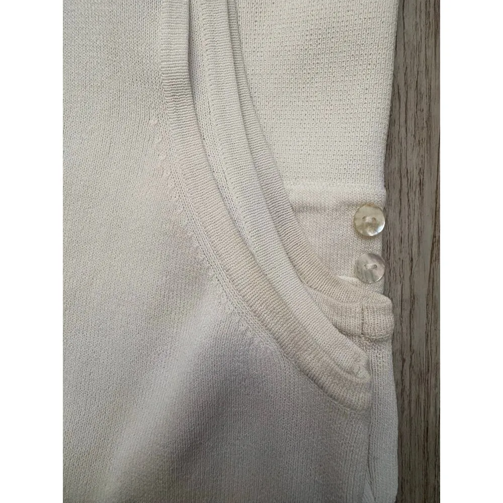 CATO | Women's Sleeveless Tiered Beaded Top | Medium - Image 6