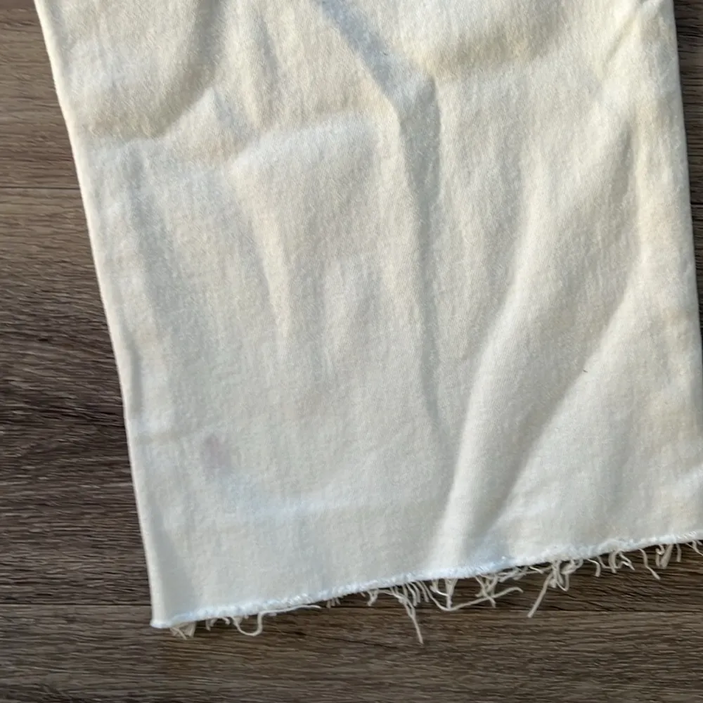 Generation Love x Revolve Pearl Trim Womens Raw Hem wide leg Pants Jeans 30 - Image 8