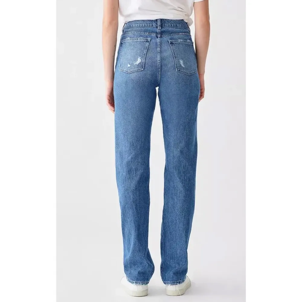 NWT DL1961 Jerry High Rise Straight Leg Jeans - Image 2
